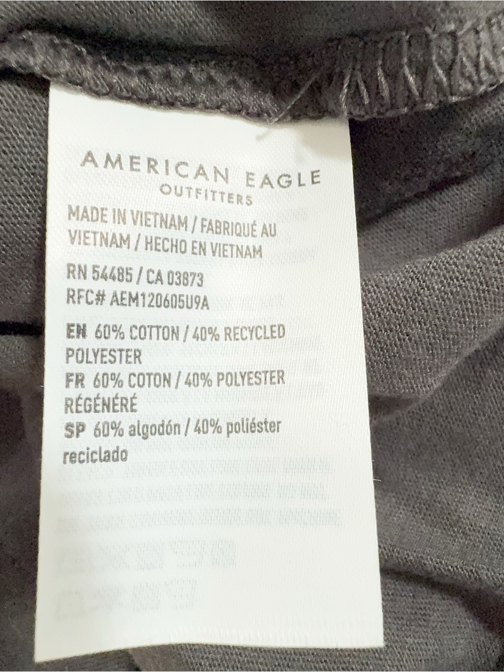 NWT 0185-5751 American Eagle T-shirt XS - Picture 5 of 5